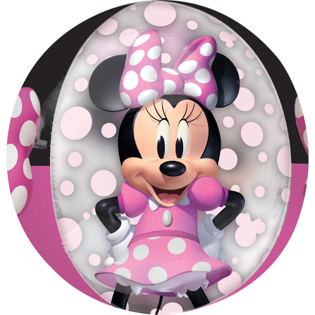 Minnie Mouse Helium Ballon Deluxe 40cm leeg