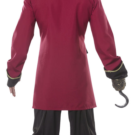 Piratenpak Bordeaux Rood Heren