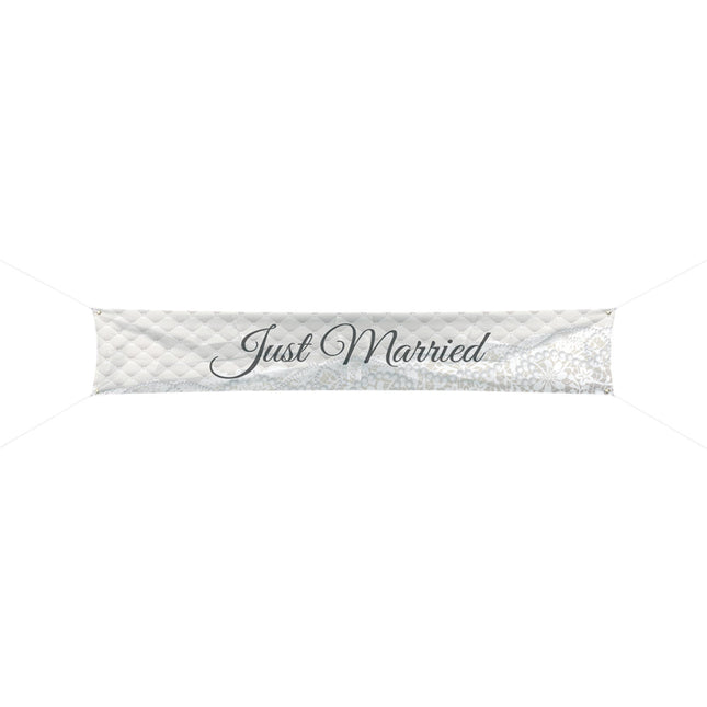 Just Married Banner 3m