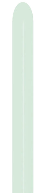 Modelleerballonnen Pastel Matte Green 5cm 152cm 50st