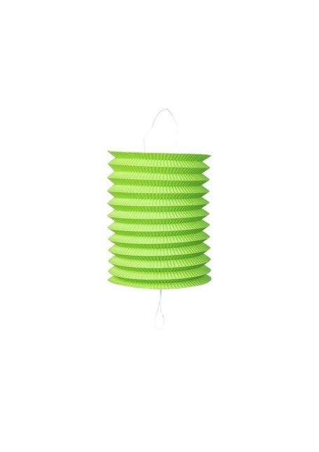 Licht Groene Lampion 16cm