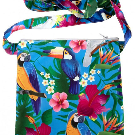 Tasje Hawaii Print Ass 3 Kleuren