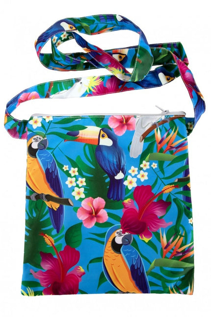 Tasje Hawaii Print Ass 3 Kleuren