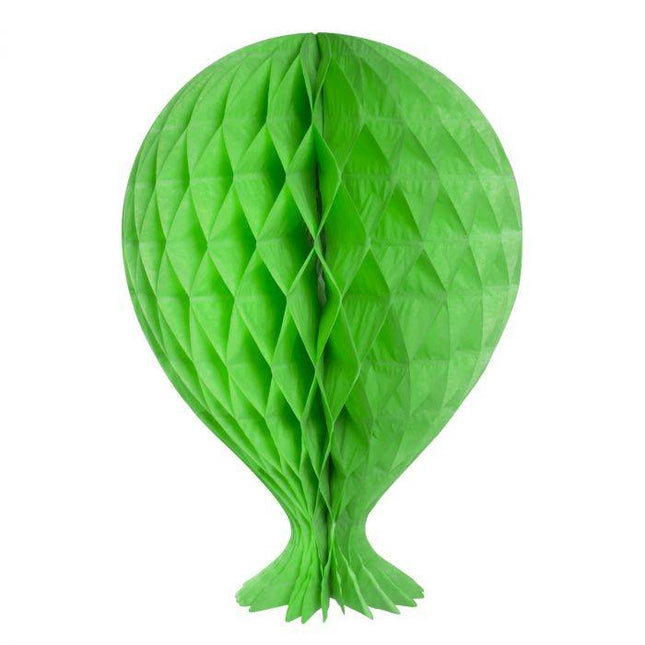 Honeycomb Ballon Groen 37cm