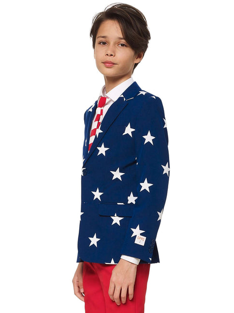 USA Stars Stripes Pak Jongen Tiener OppoSuits