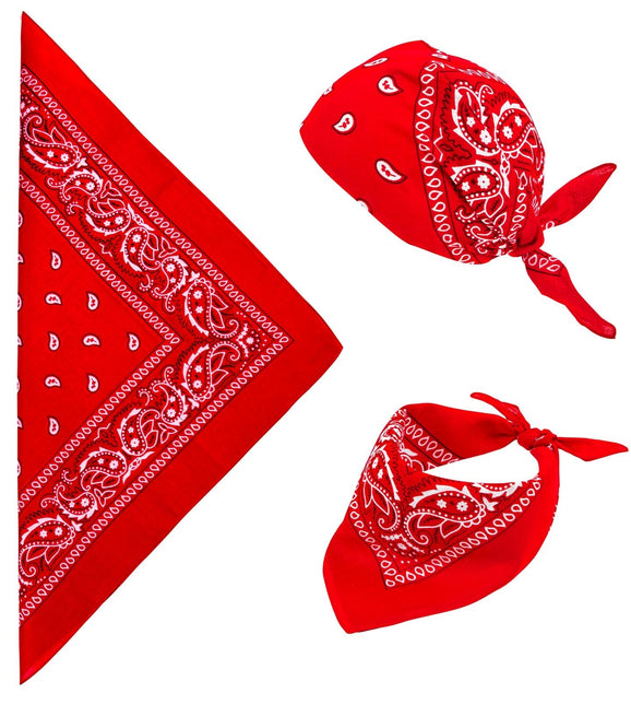 Rode Sjaal Bandana