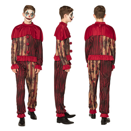 Halloween Clown Kostuum Rood Tiener 14/16 jaar