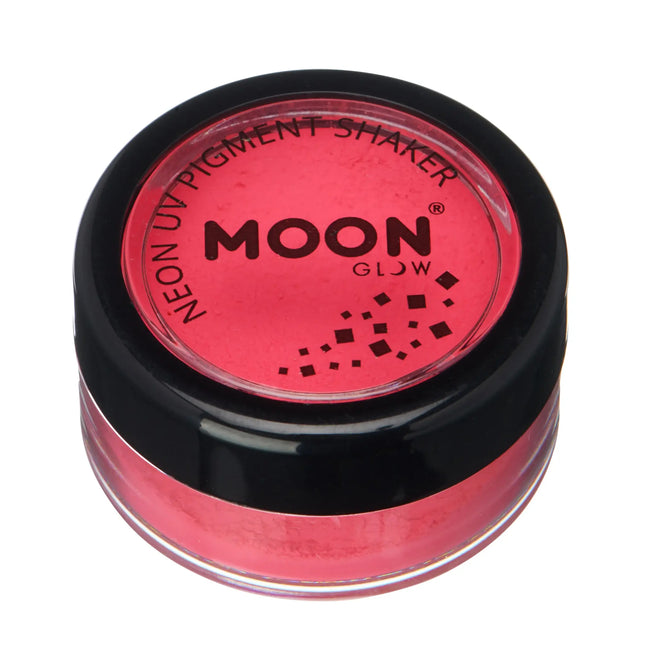 Moon Glow Neon UV Pigment Shakers Intense Red 5g