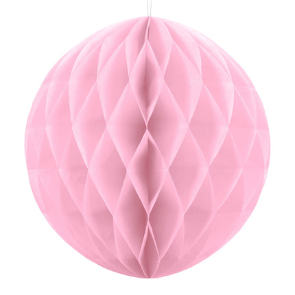 Honeycomb Bal Lichtroze 40cm