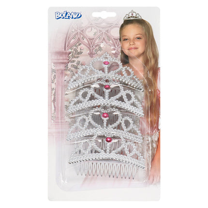 Prinsessen Haarband 4st