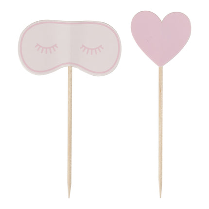 Pamper Party Cupcake Toppers 12st