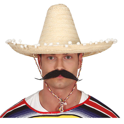 Sombrero Wit 45cm