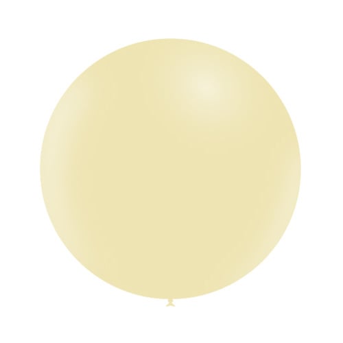 Gele Reuze Ballon Pastel 60cm