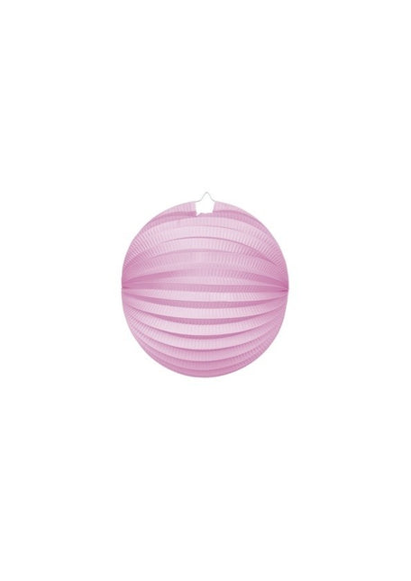 Roze Lampion 25cm