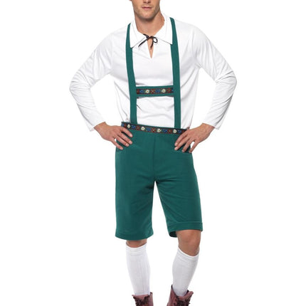 Lederhose Set Groen