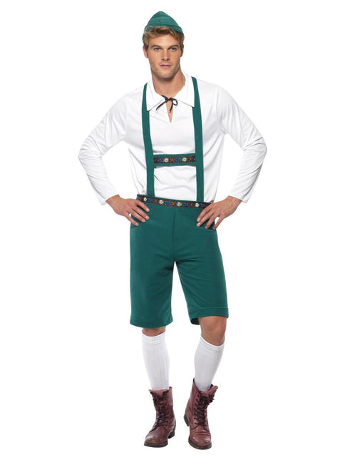 Lederhose Set Groen