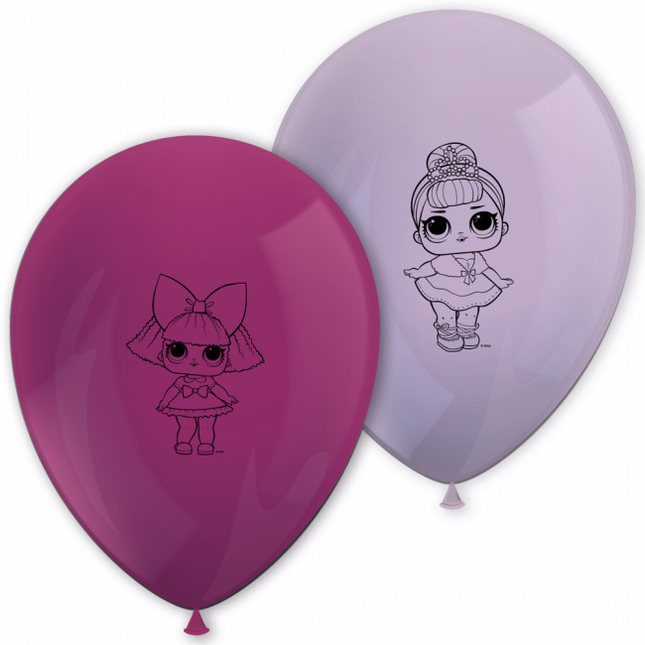 LOL Surprise Ballonnen 28cm 8st