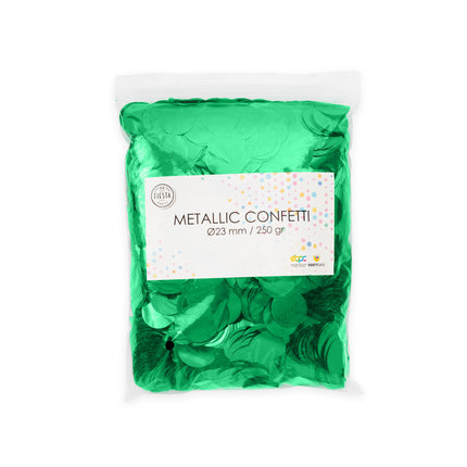 Groene Confetti Metallic 250gr