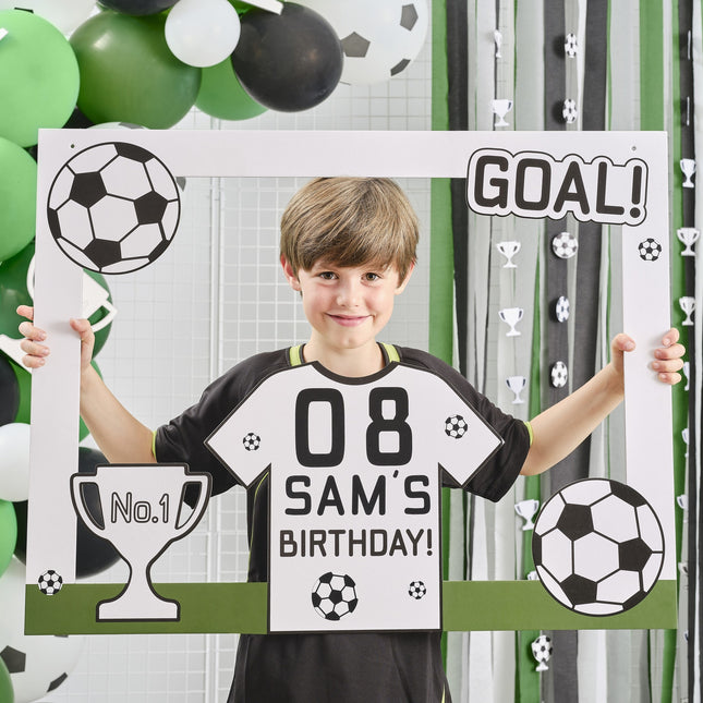 Voetbal Photobooth Frame 64cm