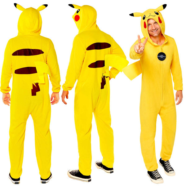 Volwassenen Kostuum Pokemon Pikachu Suit