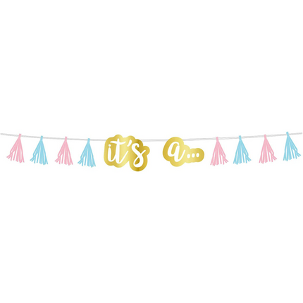 Gender Reveal Letterslinger 2,4m