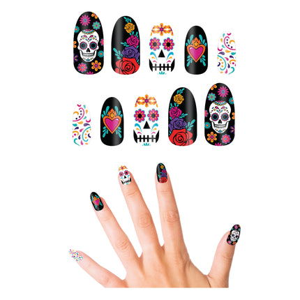 Dia De Los Muertos Nep Nagels 10st