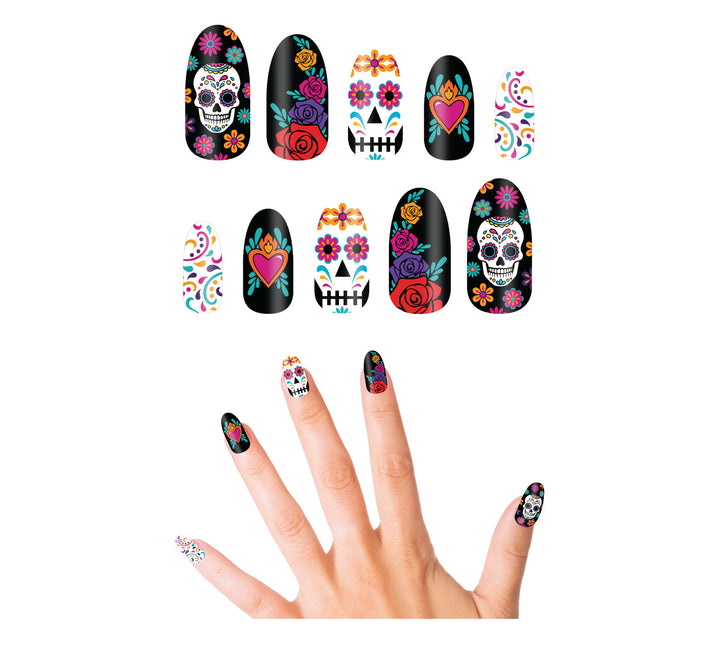 Dia De Los Muertos Nep Nagels 10st