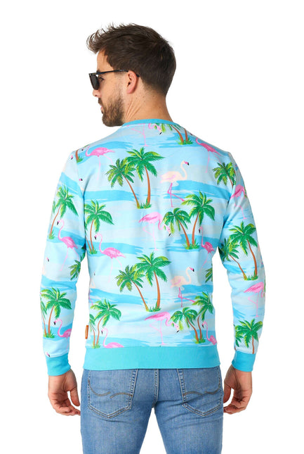 Hawaii Flamingo Trui Heren OppoSuits