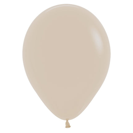 Ballonnen White Sand 23cm 50st