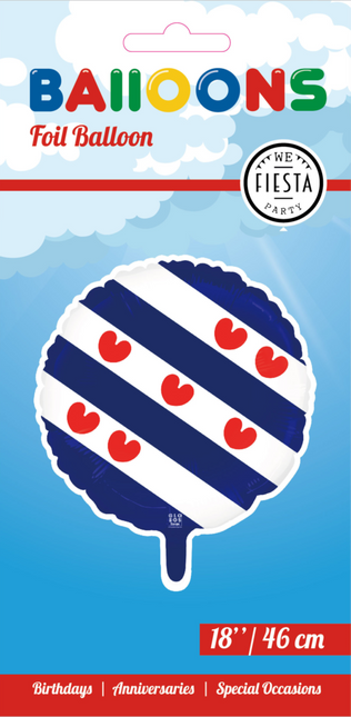 Friesland Helium Ballon Leeg 45cm