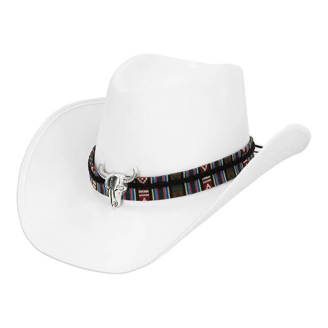 Witte Cowboy Hoed Luxe