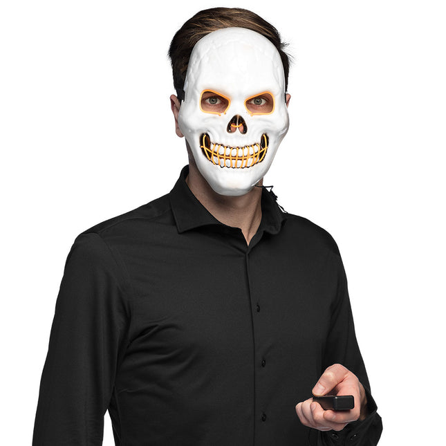 Halloween Led-Masker Killer Skull