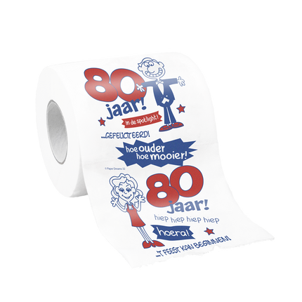 Toiletpapier 80 Jaar