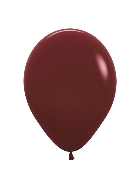 Ballonnen Merlot 23cm 50st