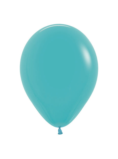 Ballonnen Caribbean Blue 23cm 50st