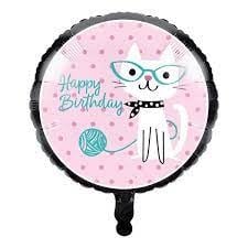 Party Cats Helium Ballon Leeg 45cm