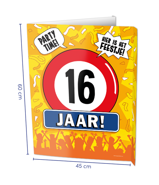 Raambord 16 jaar 60cm