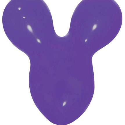 Ballonnen Mouse Head Violet 25st