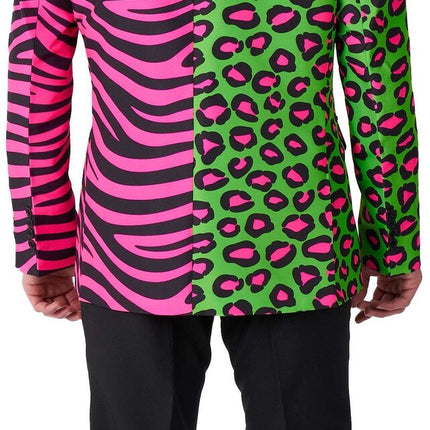 Panter Tijger Neon Blazer Heren Suitmeister