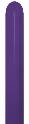 Modelleerballonnen Violet 7,6cm 152cm 50st