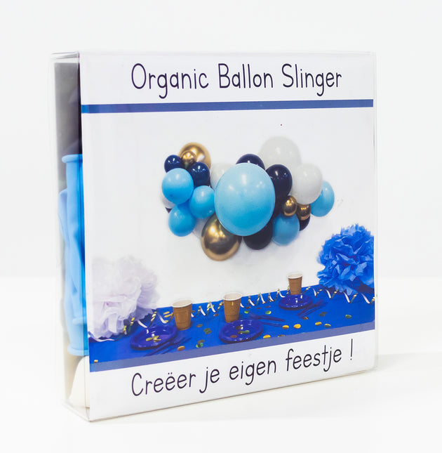 Ballonnen DIY Balloon Kit Organic Blue