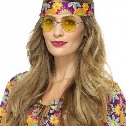 Hippie Bril Geel