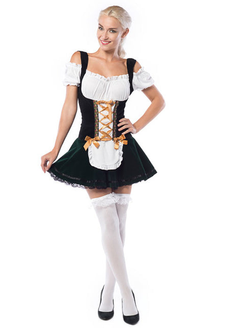 Dirndl Jurk Oktoberfest Gouden Strikken