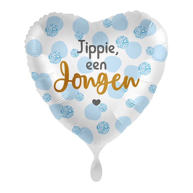 Helium Ballon Jippie, een Jongen