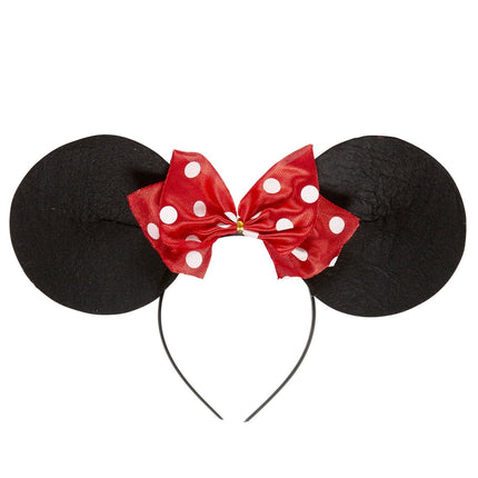 Minnie Mouse Haarband Zwart Rood