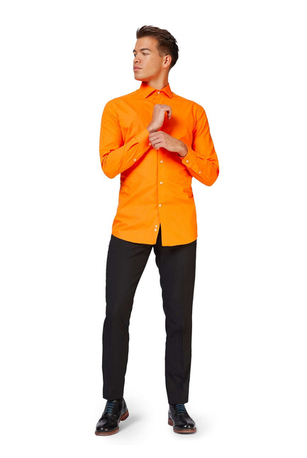 Oranje Overhemd Heren OppoSuits