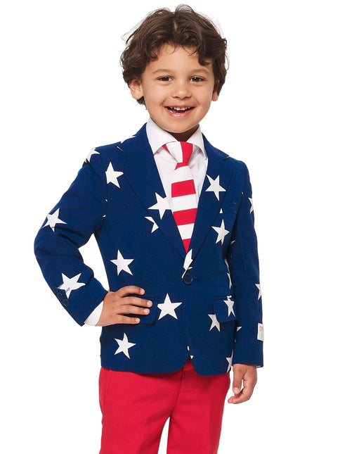 USA Stars Stripes Pak Jongen OppoSuits