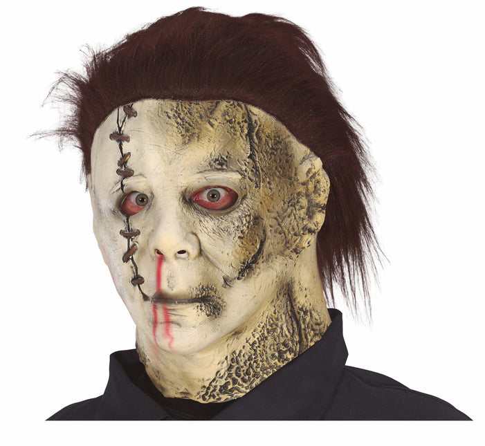 Halloween Masker Horror Met Haar