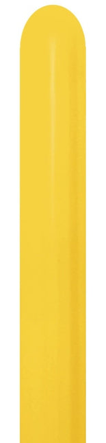 Modelleerballonnen Yellow 7,6cm 152cm 50st