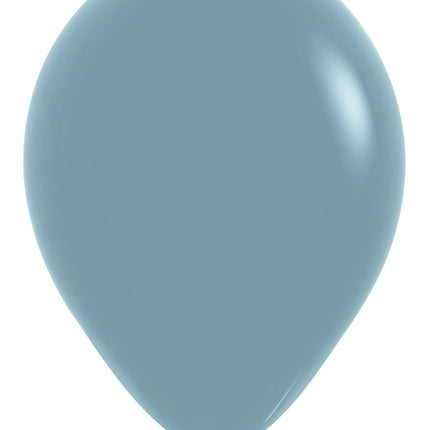 Ballonnen Pastel Dusk Blue 30cm 50st